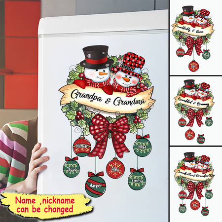 Personalized Christmas stickers